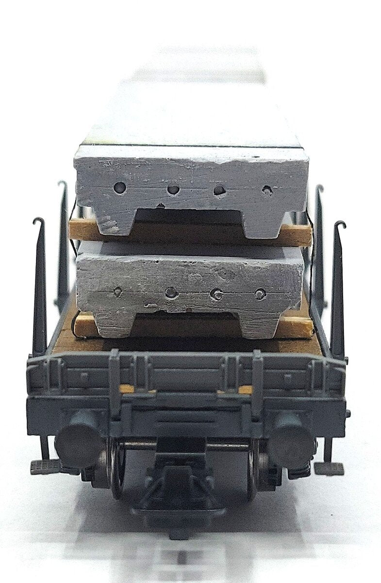 HAG 350-70 024 HO Scale SBB Flatcar w/ Concrete Slab Load LN/Box