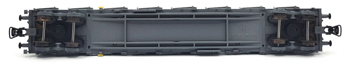 HAG 380-75 006 HO Scale SBB Flatcar w/ 3 "Blaser" Open Containers LN/Box