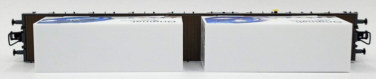 HAG 372-73 014 HO Scale SBB Wechselbrucken - Containerwagen LN/Box