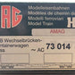 HAG 372-73 014 HO Scale SBB Wechselbrucken - Containerwagen LN/Box