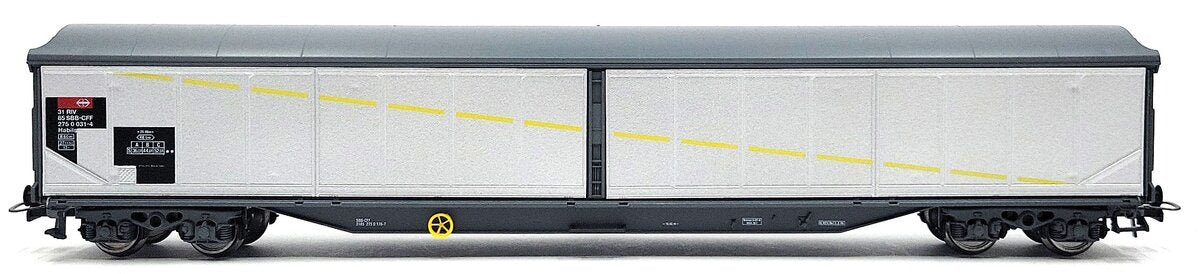 HAG 384-74 000 HO Scale SBB Sliding Wall Box Car LN/Box