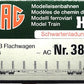HAG 386-70 094 HO Scale SBB Flatcar w/ Rough Cut Timber Load LN/Box