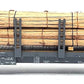 HAG 386-70 094 HO Scale SBB Flatcar w/ Rough Cut Timber Load LN/Box