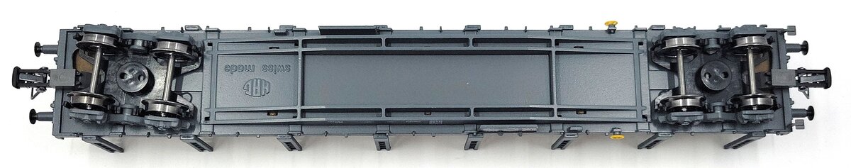 HAG 386-70 092 HO Scale SBB Flatcar w/ Stakes LN/Box