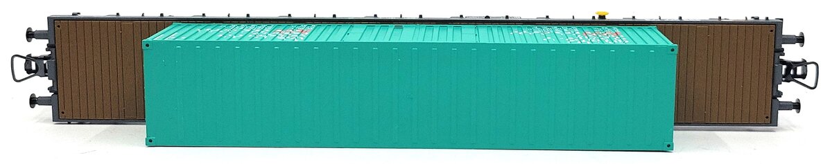HAG 390-72 000 HO Scale SBB Flatcar w/ 40ft. "SBB Cargo" Container LN/Box