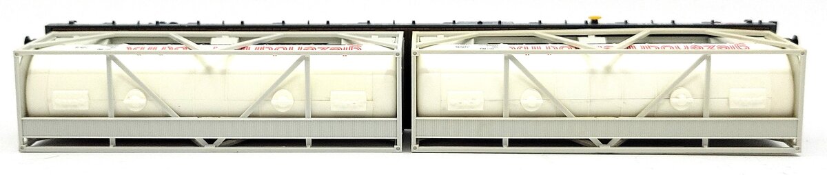 HAG 398-77 062 HO Scale SBB Flatcar w/ 2 Tank Containers LN/Box