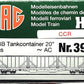 HAG 396-77 004 HO Scale SBB Flatcar w/ 2 "CCR" Tank Containers LN/Box