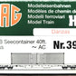 HAG 390-72 110 HO Scale DB Flatcar w/ 40 ft. "DANZAS" Container LN/Box