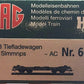 HAG 608-78 000 HO Scale SBB SLMMNPS HD Flatcar LN/Box