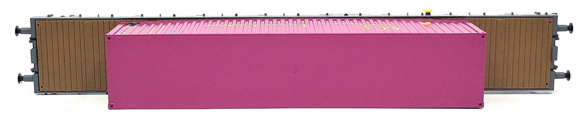 HAG 390-72 112 HO Scale SBB Flatcar w/ 40 ft. 
