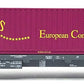 HAG 390-72 112 HO Scale SBB Flatcar w/ 40 ft. "ECS" Container LN/Box