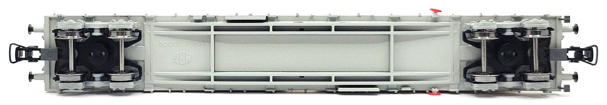 HAG 600-79 032 HO Scale SBB Flatcar w/ 2 Postal Containers LN/Box