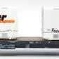 HAG 618-73 012 HO Scale SBB Flatcar w/ 2 Galliker Containers LN/Box