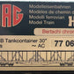 HAG 398-77 064 HO Scale SBB "Bertschi" Tank Container Car LN/Box