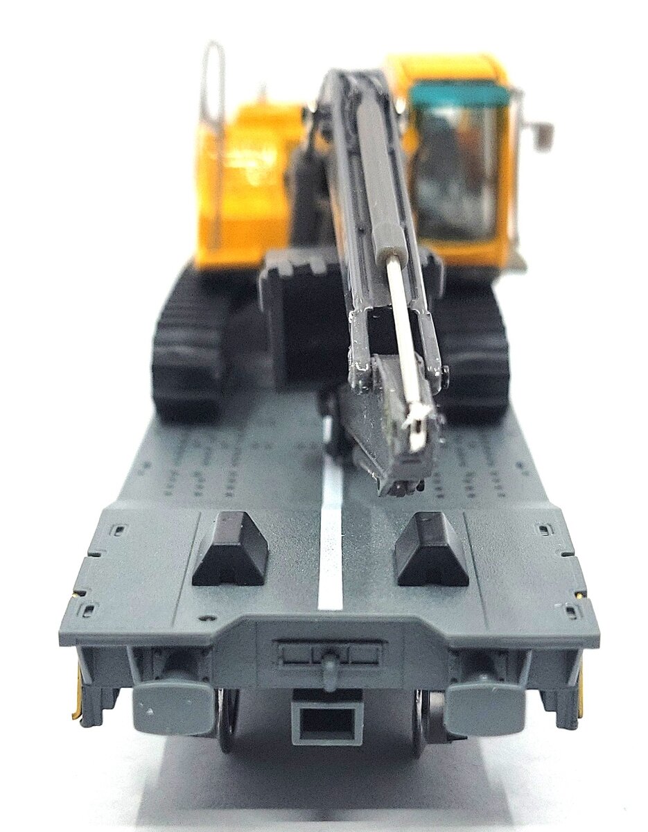 HAG 616-78 002 HO Scale SBB SLMMNPS HD Flatcar w/ Volvo Excavator Load LN/Box