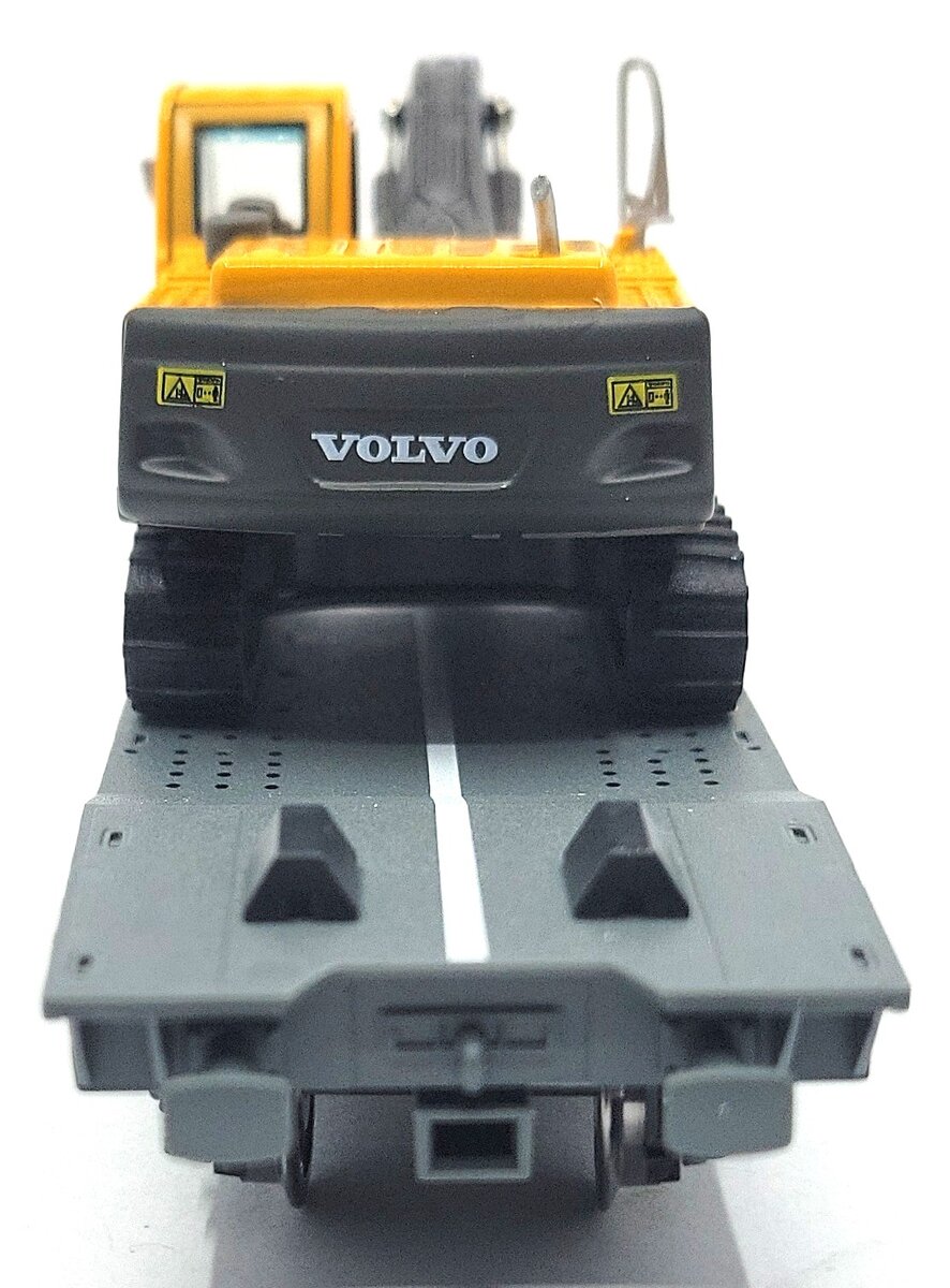 HAG 616-78 002 HO Scale SBB SLMMNPS HD Flatcar w/ Volvo Excavator Load LN/Box