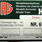 HAG 618-73 024 HO Scale SBB Flatcar w/ 2 Dreier Containers LN/Box