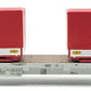 HAG 618-73 022 HO Scale SBB Flatcar w/ 2 CrossRail Containers EX/Box