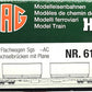 HAG 618-73 022 HO Scale SBB Flatcar w/ 2 CrossRail Containers EX/Box