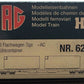 HAG 622 HO Scale Flatcar w/ 2 Cargo Domino Loads LN/Box