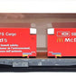 HAG 622 HO Scale Flatcar w/ 2 McDonald's Loads LN/Box