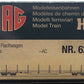 HAG 624-70 046 HO Scale FS Flachwagen LN/Box