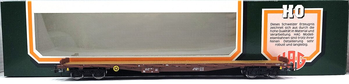 HAG 624-70 046 HO Scale FS Flachwagen LN/Box