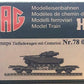 HAG 78 004 HO Scale SBB Slmmnps Tiefladewagen mit Centurion LN/Box