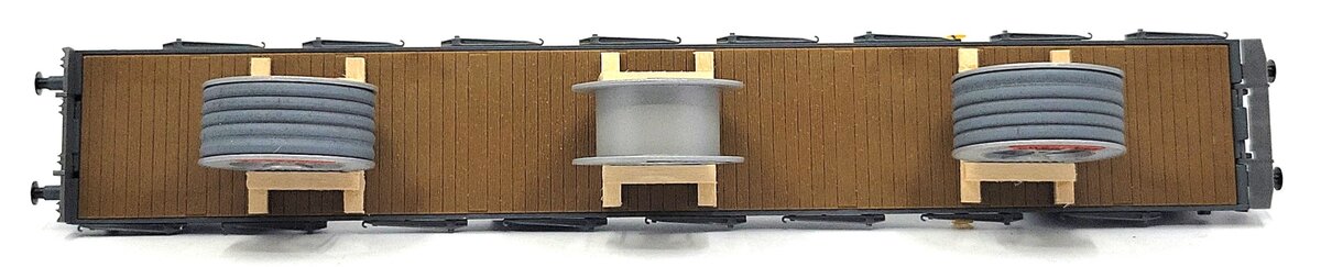 HAG 70 048 HO Scale SBB Flatcar w/ Cable Spool Load EX/Box