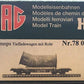 HAG 78 030 HO Scale SBB Slmmnps HD Flatcar w/ Curved Pipe Load LN/Box