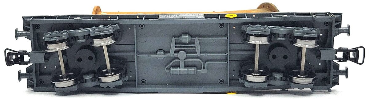 HAG 78 030 HO Scale SBB Slmmnps HD Flatcar w/ Curved Pipe Load LN/Box
