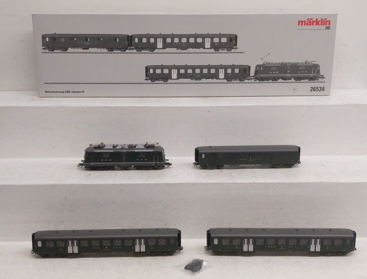 Marklin 26534 HO Commuter Train Set #1132 LN/Box