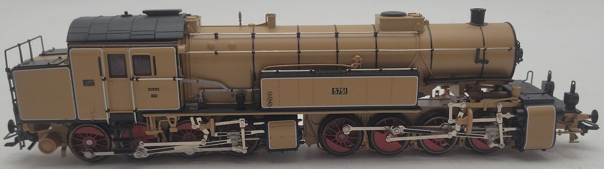 Marklin 37961 HO Scale K.Bay.Sts.B. GTl 2 4x4 BR96 Steam Locomotive #5751 LN/Box