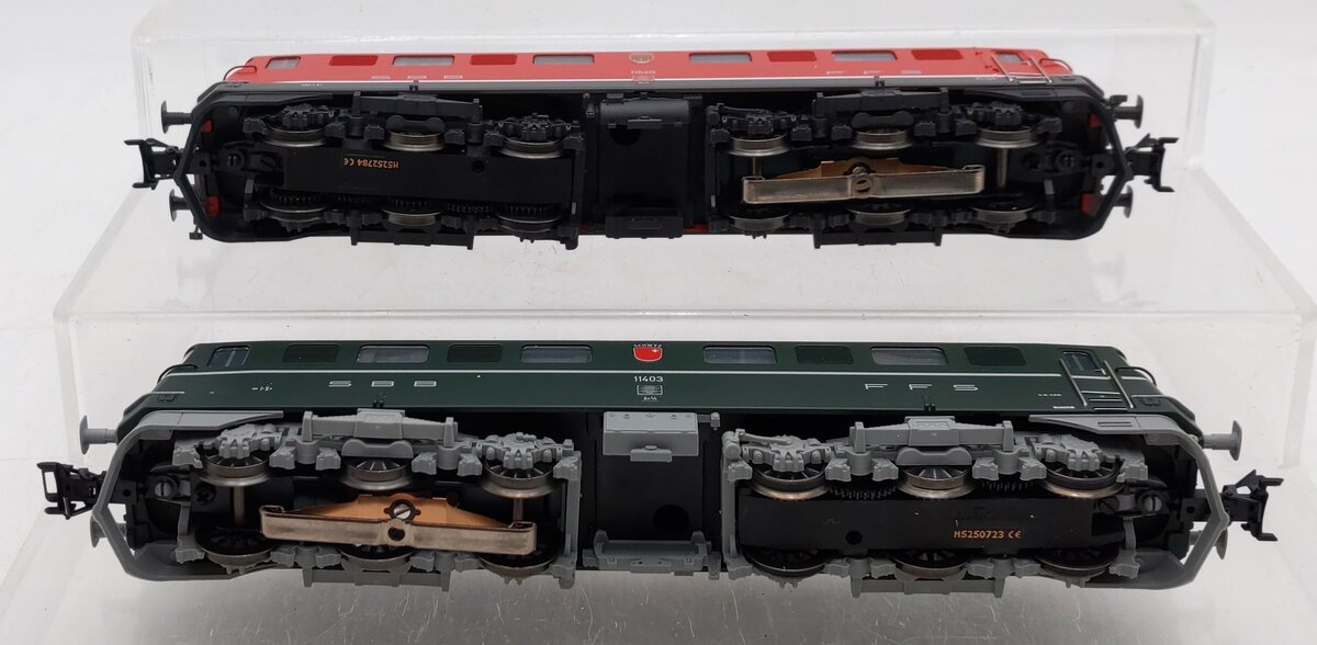 Marklin 37362 HO Scale Digital SBB FFS AE 6/6 Electric Engines (Set Of 2) EX/Box