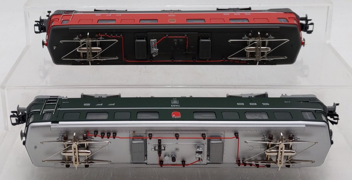 Marklin 37362 HO Scale Digital SBB FFS AE 6/6 Electric Engines (Set Of 2) EX/Box