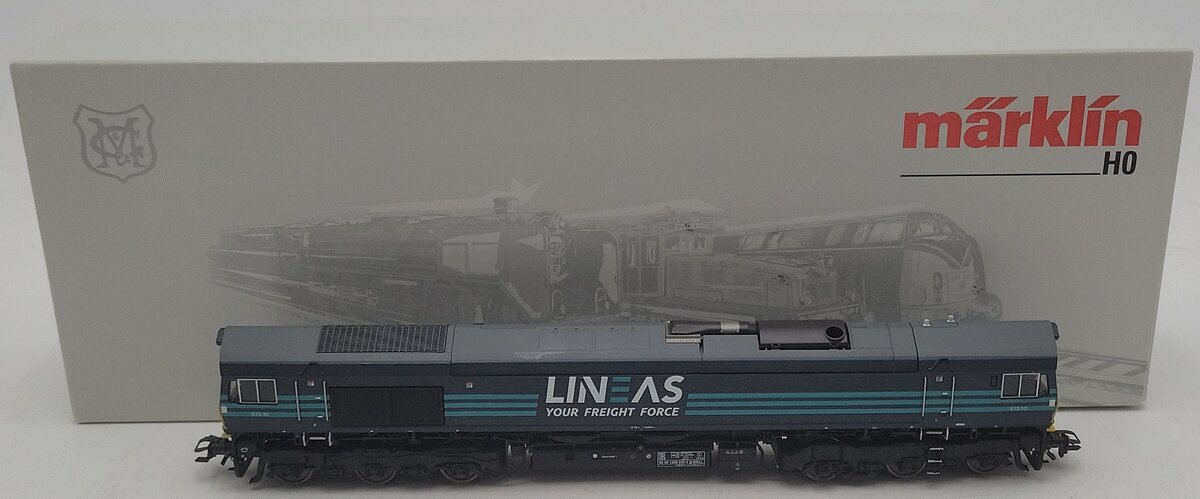 Marklin 39062 HO LINEAS Group Class 66 Diesel Locomotive #513-10 LN/Box