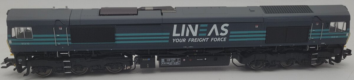 Marklin 39062 HO LINEAS Group Class 66 Diesel Locomotive #513-10 LN/Box