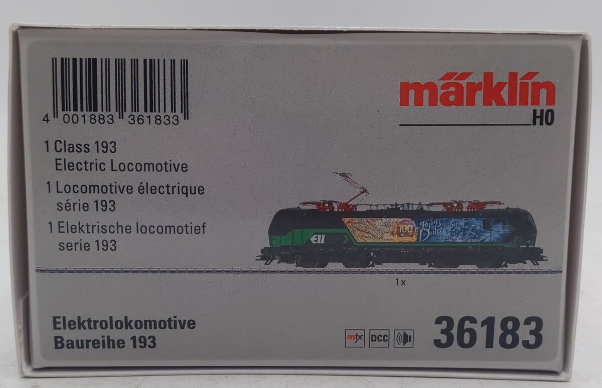 Marklin 36183 HO Scale Electric Locomotive LN/Box
