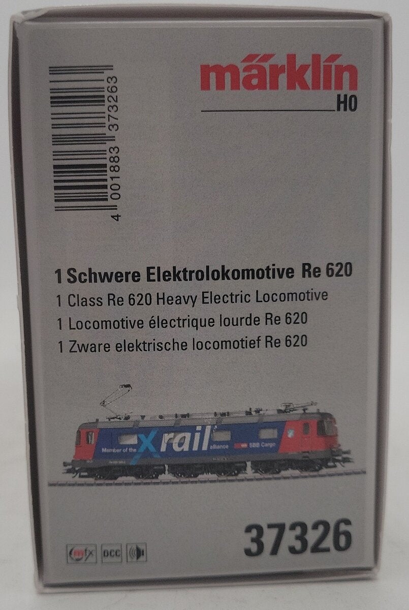 Marklin 37326 HO Digital Swiss Federal Railways Class Re 620 Electric Locomotive