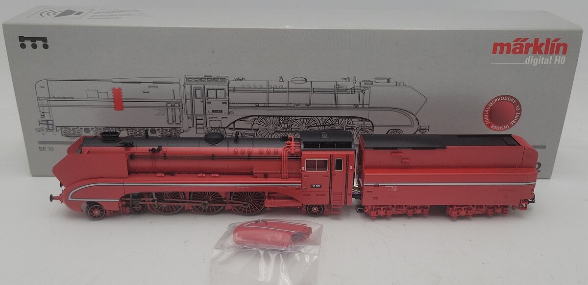 Marklin 37082 HO Scale DB BR 10 Steam Locomotive & Tender #10 001 LN/Box