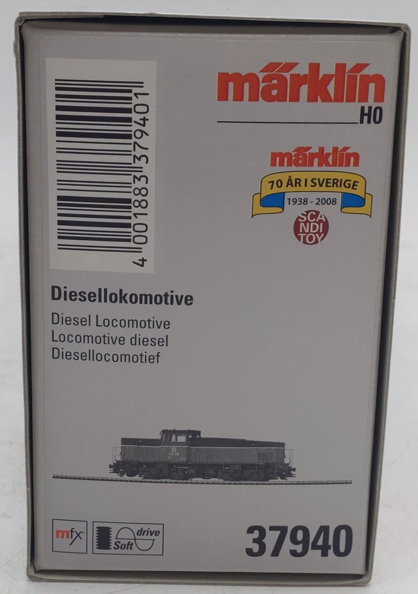 Marklin 37940 HO Scale Heavy Diesel Locomotive LN/Box