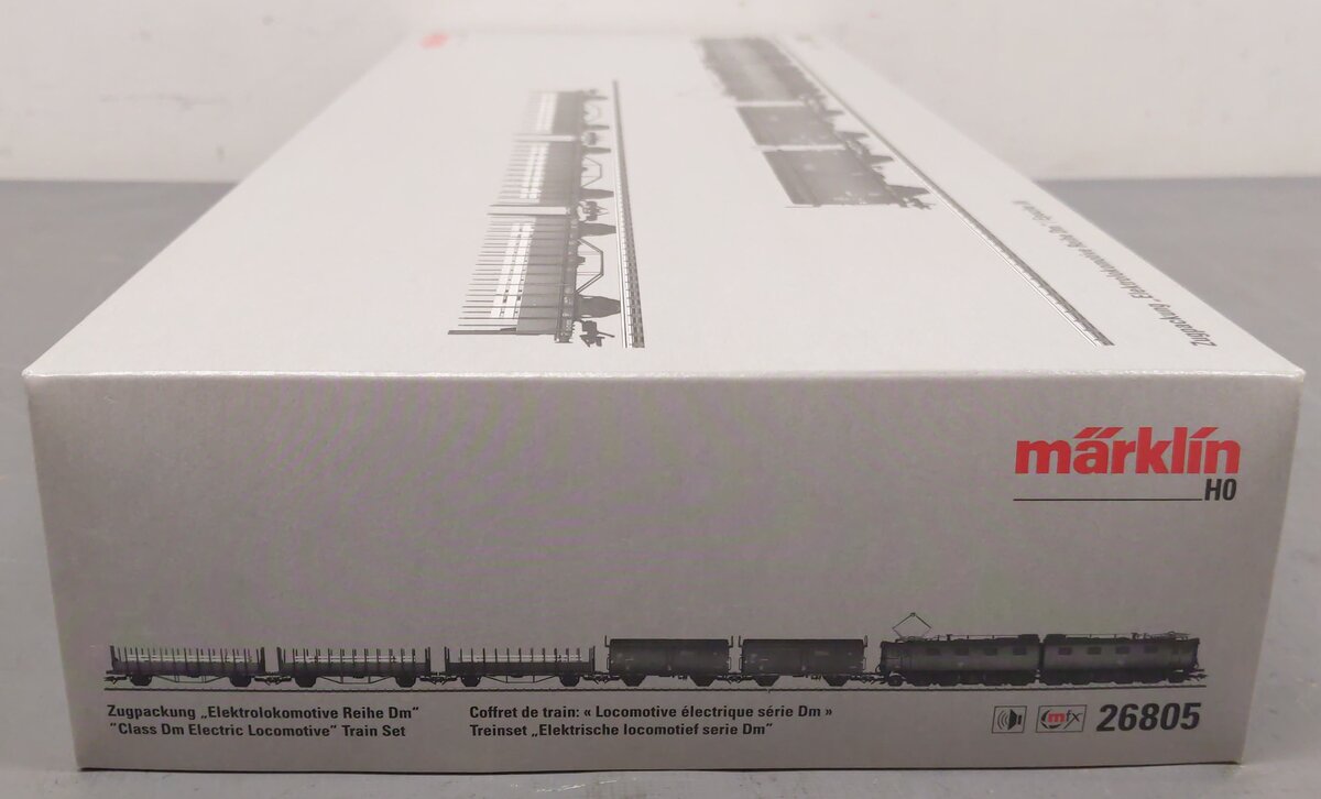 Marklin 26805 HO Swedish State Railways Dm Heavy Electric Locomotive Ore Set NIB