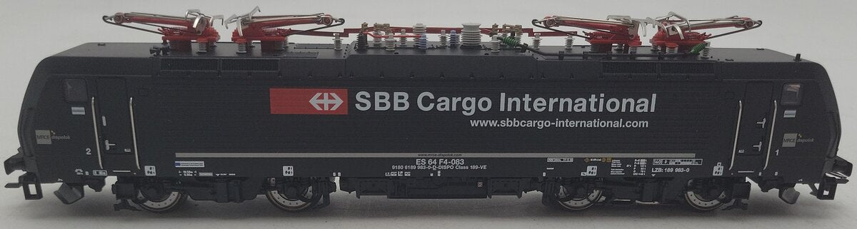 Marklin 39863 HO SBB Cargo International 189 Electric Locomotive #189 983-0 LN/Box