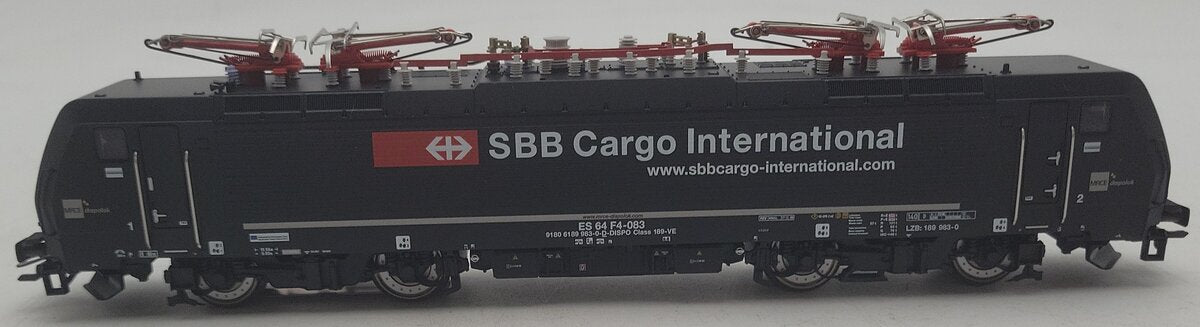 Marklin 39863 HO SBB Cargo International 189 Electric Locomotive #189 983-0 LN/Box