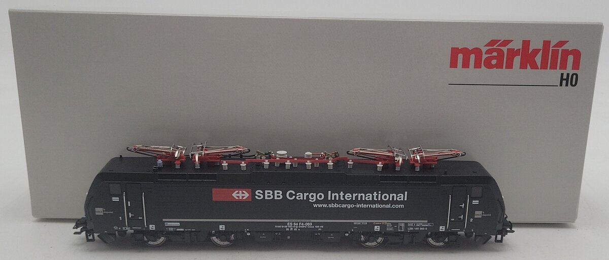 Marklin 39863 HO SBB Cargo International 189 Electric Locomotive #189 983-0 LN/Box