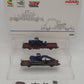 Marklin 45081 HO Scale German Railroad Flat Cars w/ Heavy Machinery LN/Box