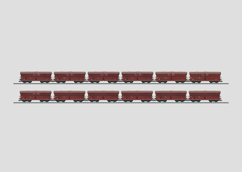 Marklin 00775 HO DB "Lange Heinrich"/"Long Henry" Ore Hopper Cars (Set Of 12) LN/Box