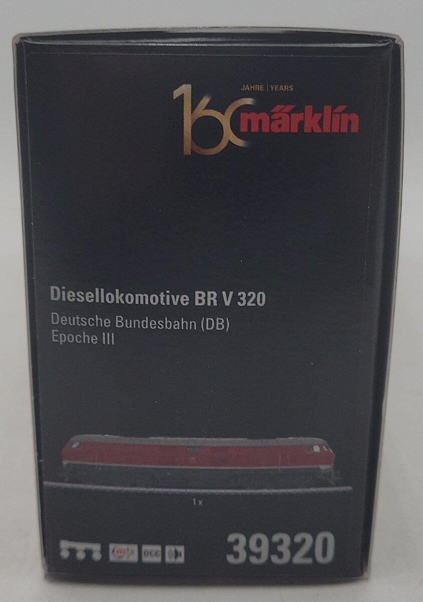 Marklin 39320 HO Scale Diesel Locomotive BR V 320 LN/Box