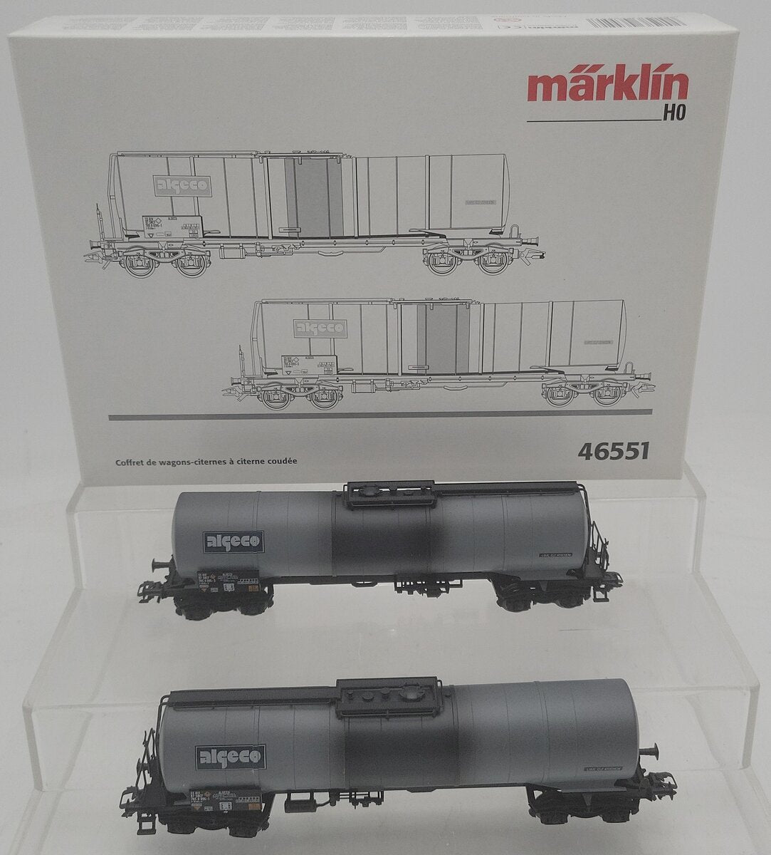 Marklin 46551 HO Scale Tank Cars (Set of 2) LN/Box