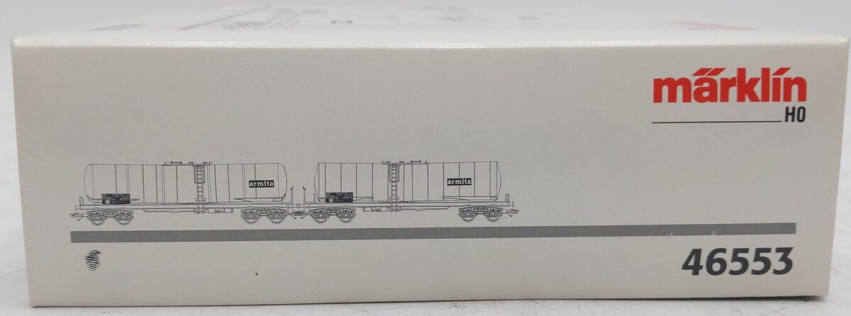 Marklin 46553 HO Scale Belgium Tank Car Set LN/Box